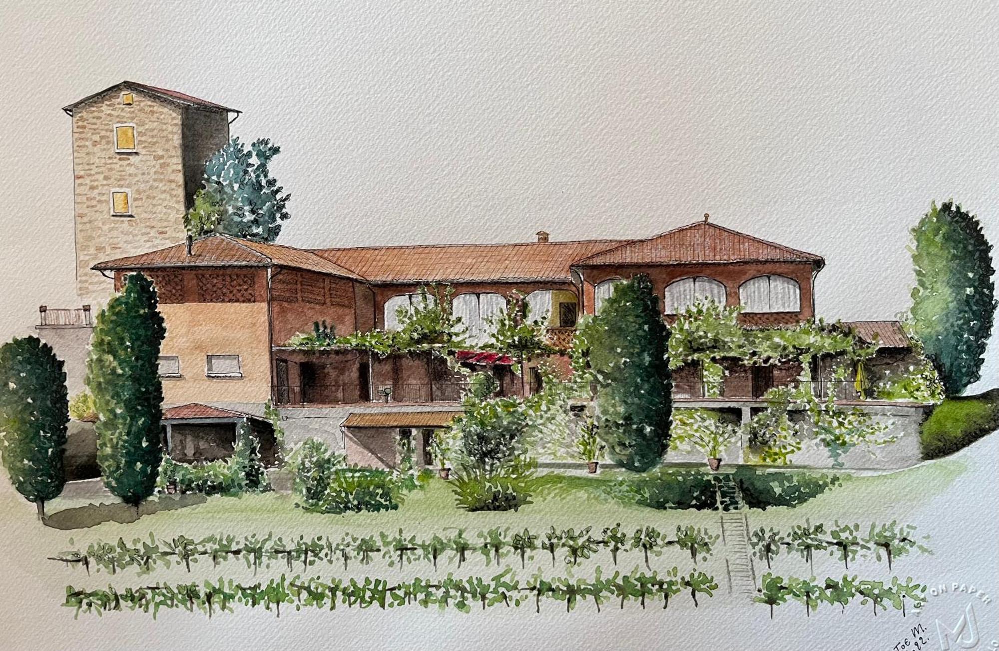 Agriturismo Il Belvedere Palazzago Exterior foto